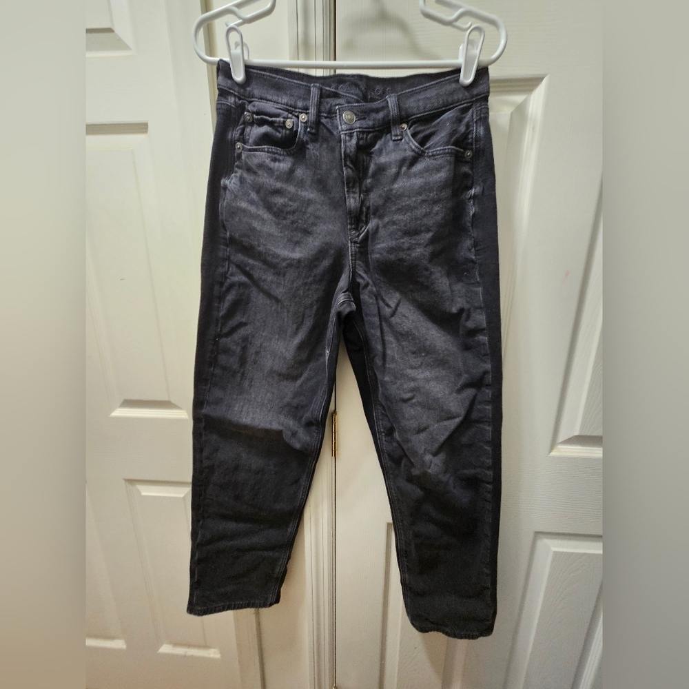 American Eagle Outfitters Women's Charcoal Relaxed Pants